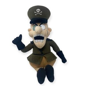 The Adventures of Rocky & Bullwinkle & Friends Fearless Leader 1999 Plush